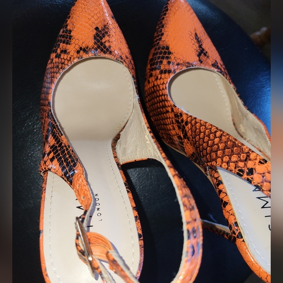 SIMMI London Snakeprint Heels - Picture 7 of 8